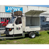 Piaggio Ape 50 Bianco Verkooptrailer