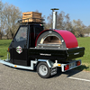 Piaggio Nero met Pizzaoven