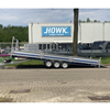 Kantelbare plateauwagen met klep 600x224cm 3500kg