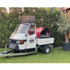 Piaggio Bianco met Pizzaoven