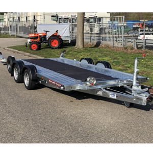 Autotransporter voor verlaagde auto's 500x200cm 3000kg