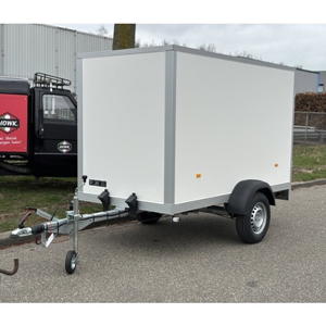 Gesloten bakwagen 255x128x153cm 1300kg