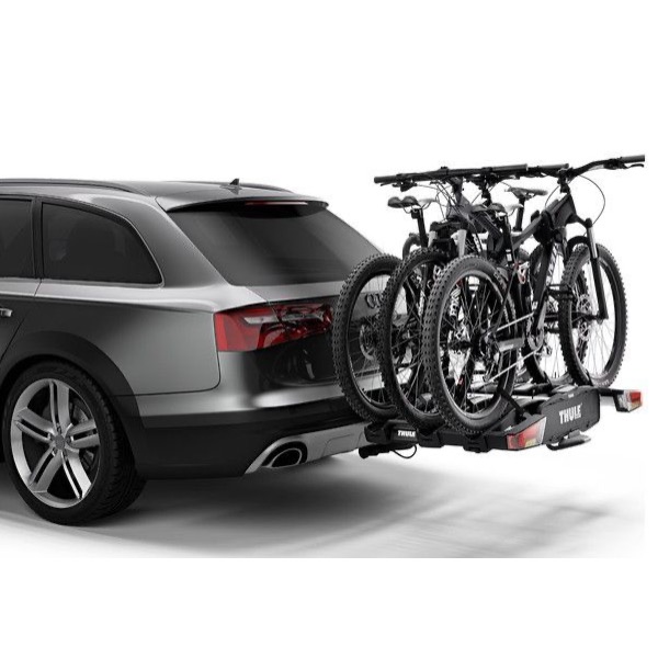 Fietsendrager voor 3 elektrische fietsen ( Trekhaak )
